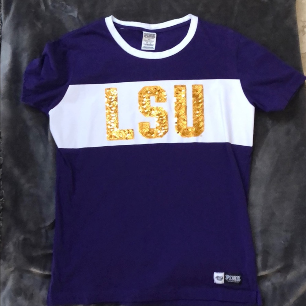 Pink LSU T-Shirt